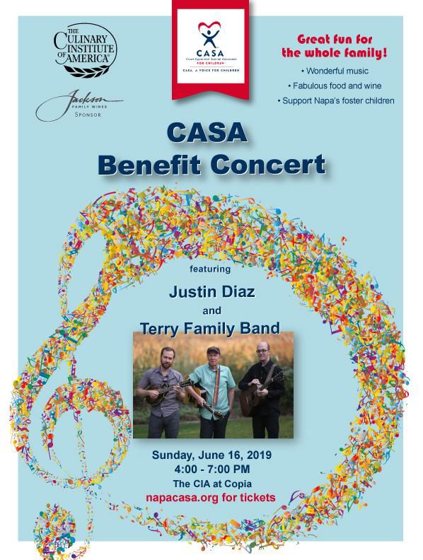 CASA Benefit Concert Poster